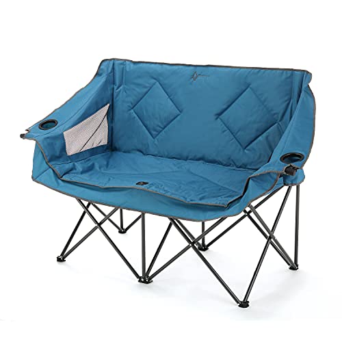 ARROWHEAD OUTDOOR Portable Folding Double Duo Camping Chair - ARROWHEAD OUTDOOR Portable Folding Double Duo Camping Chair - Travelking