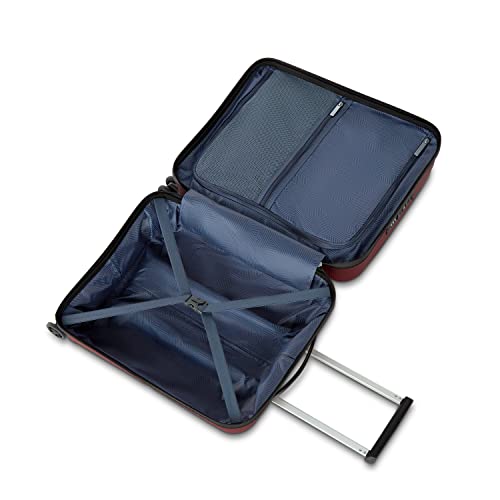 American Tourister Airconic Hardside Expandable Luggage, Garnet Red, Carry-On 20"