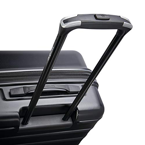 Samsonite Omni 2 Hardside Expandable Luggage, 2-Piece, Midnight Black - Samsonite Omni 2 Hardside Expandable Luggage, 2-Piece, Midnight Black - Travelking
