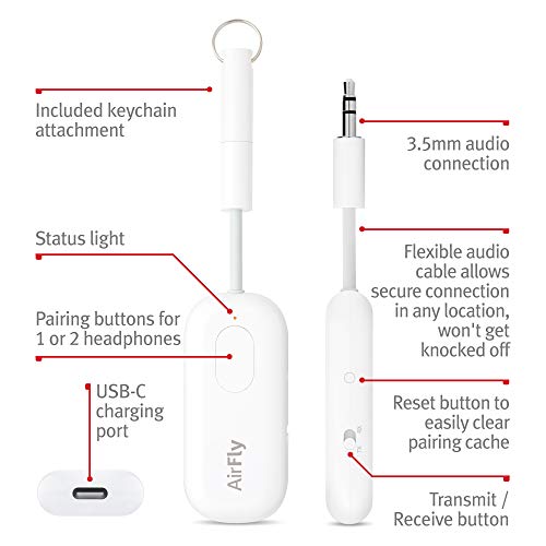 Twelve South AirFly Pro | Wireless Transmitter / Receiver - Twelve South AirFly Pro | Wireless Transmitter / Receiver - Travelking