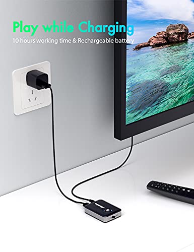 Aisidra Bluetooth Transmitter Receiver V5.0 Bluetooth Adapter for Audio - Aisidra Bluetooth Transmitter Receiver V5.0 Bluetooth Adapter for Audio - Travelking