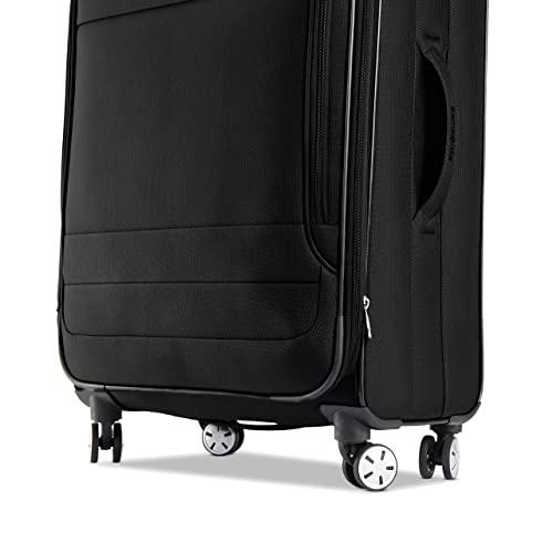Samsonite Aspire DLX Softside Expandable Luggage with Spinner Wheels, Black - Samsonite Aspire DLX Softside Expandable Luggage with Spinner Wheels, Black - Travelking