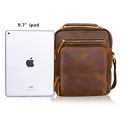 Leather Messenger Bag for Men - Crossbody Bag for Business - Leather Messenger Bag for Men - Crossbody Bag for Business - Travelking