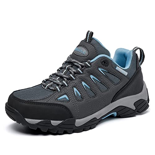SHULOOK Hiking Shoes Women | Waterproof Shoes, Non Slip - SHULOOK Hiking Shoes Women | Waterproof Shoes, Non Slip - Travelking