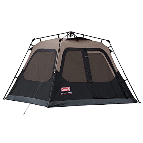 Coleman 4-Person Cabin Tent with Instant Setup 60 Seconds - Coleman 4-Person Cabin Tent with Instant Setup 60 Seconds - Travelking