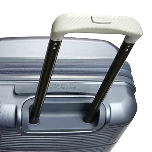 American Tourister Stratum 2.0 Expandable Hardside Luggage, Slate Blue, Carry-on - American Tourister Stratum 2.0 Expandable Hardside Luggage, Slate Blue, Carry-on - Travelking