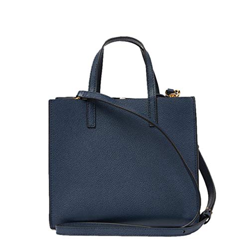 Marc Jacobs M0015685-426 Mini Grind Navy Blue Women's Leather Handbag - Marc Jacobs M0015685-426 Mini Grind Navy Blue Women's Leather Handbag - Travelking