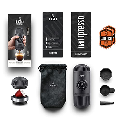 WACACO Nanopresso Portable Espresso Maker Bundled - WACACO Nanopresso Portable Espresso Maker Bundled - Travelking