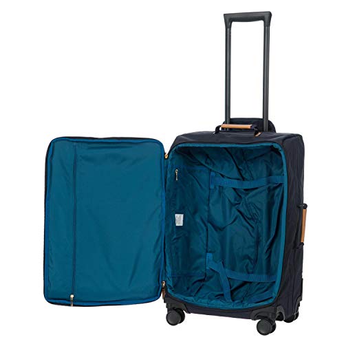 Bric's X-Bag Large Spinner with Frame 25 Inch Suitcase - Navy - Bric's X-Bag Large Spinner with Frame 25 Inch Suitcase - Navy - Travelking