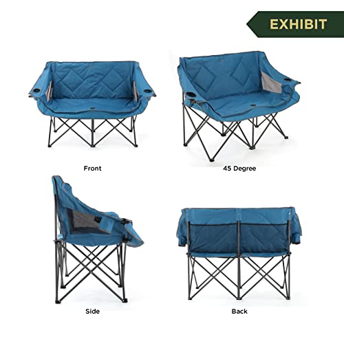 ARROWHEAD OUTDOOR Portable Folding Double Duo Camping Chair - ARROWHEAD OUTDOOR Portable Folding Double Duo Camping Chair - Travelking