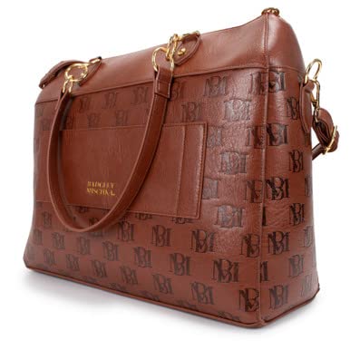 Badgley Mischka Madalyn Vegan Leather Travel Tote Weekender Bag - Badgley Mischka Madalyn Vegan Leather Travel Tote Weekender Bag - Travelking