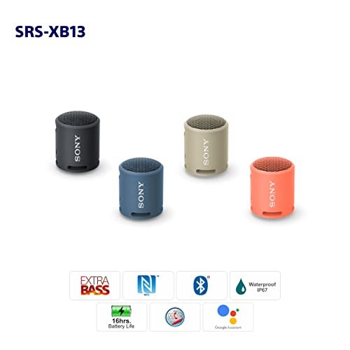 Sony SRS-XB13 EXTRA BASS Wireless Bluetooth Portable - Sony SRS-XB13 EXTRA BASS Wireless Bluetooth Portable - Travelking