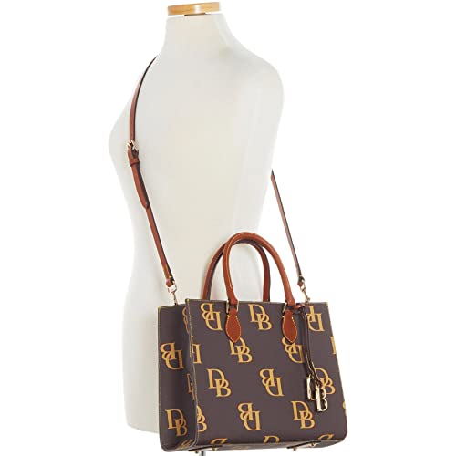 Dooney & Bourke Handbag, Monogram Janine Satchel - Brown Tmoro - Dooney & Bourke Handbag, Monogram Janine Satchel - Brown Tmoro - Travelking