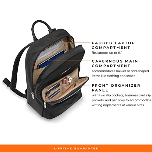 Briggs & Riley Rhapsody-Essential Backpack, Black, One Size - Briggs & Riley Rhapsody-Essential Backpack, Black, One Size - Travelking