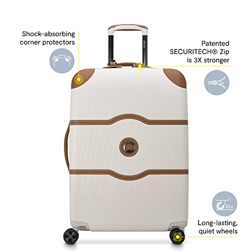 DELSEY Paris Chatelet Hardside 2.0 Luggage with spinner wheels, Navy - DELSEY Paris Chatelet Hardside 2.0 Luggage with spinner wheels, Navy - Travelking