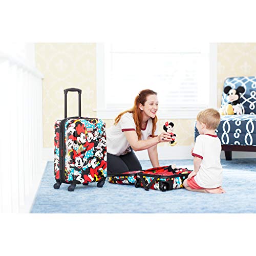 American Tourister Disney Hardside Luggage, Minnie Mouse, 2-Piece - American Tourister Disney Hardside Luggage, Minnie Mouse, 2-Piece - Travelking