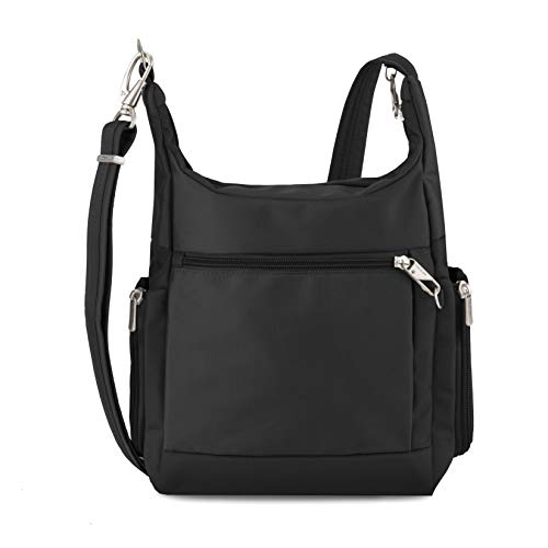 Travelon Women's Anti-Theft Classic Messenger Bag - Black - Travelon Women's Anti-Theft Classic Messenger Bag - Black - Travelking