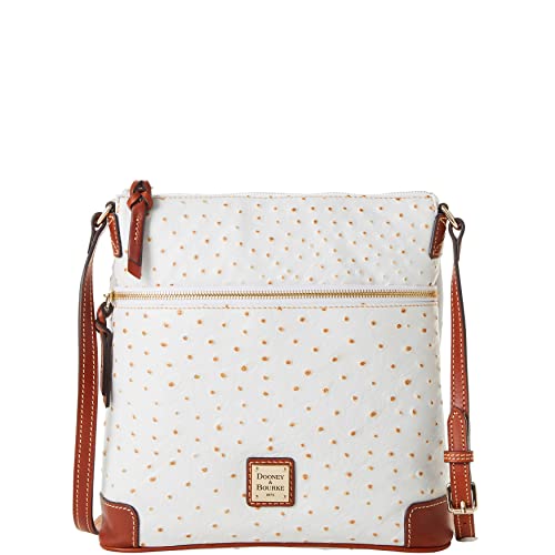 Dooney & Bourke Handbag, Ostrich Crossbody - Bone - Dooney & Bourke Handbag, Ostrich Crossbody - Bone - Travelking