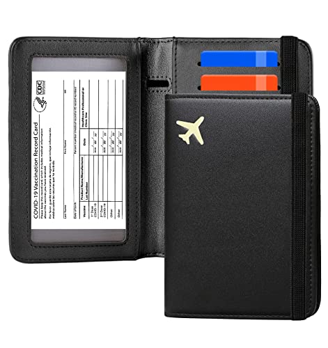Zoppen Passport and Vaccine Card Holder Combo, Passport Holder - Zoppen Passport and Vaccine Card Holder Combo, Passport Holder - Travelking