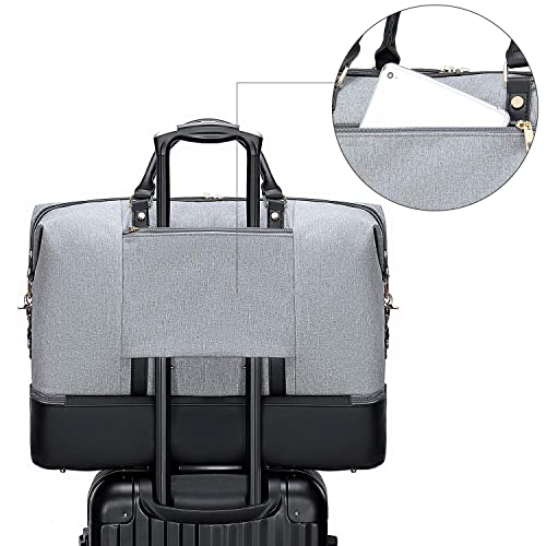 Weekender Carry On Tote Duffel Overnight Bag for Men and Women - Weekender Carry On Tote Duffel Overnight Bag for Men and Women - Travelking