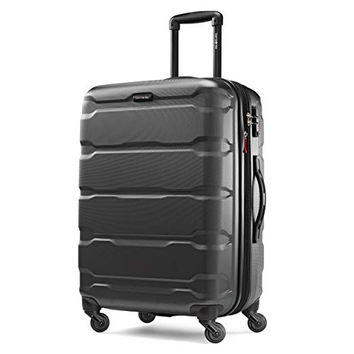 Samsonite Omni PC Hardside Expandable Luggage with Spinner Wheels, Black - Samsonite Omni PC Hardside Expandable Luggage with Spinner Wheels, Black - Travelking