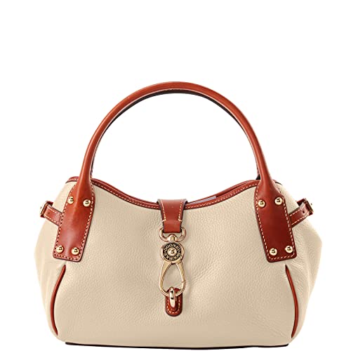 Dooney & Bourke Pebble Grain Small Logo Lock Satchel - Dooney & Bourke Pebble Grain Small Logo Lock Satchel - Travelking