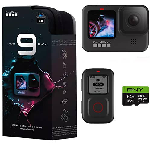 GoPro HERO9 Black + Smart Remote + PNY Elite-X 64GB microSDHC - GoPro HERO9 Black + Smart Remote + PNY Elite-X 64GB microSDHC - Travelking
