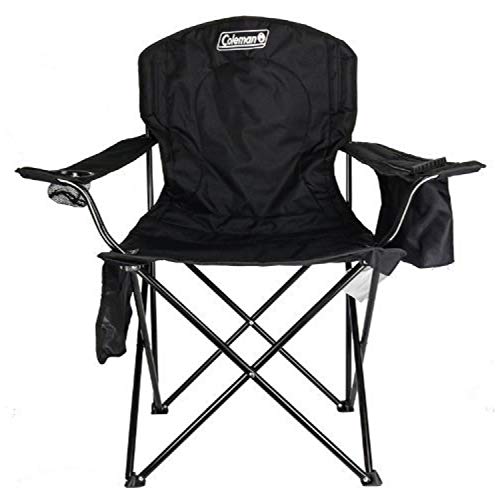 Coleman Camp Chair with 4-Can Cooler | Folding Beach Chair - Coleman Camp Chair with 4-Can Cooler | Folding Beach Chair - Travelking