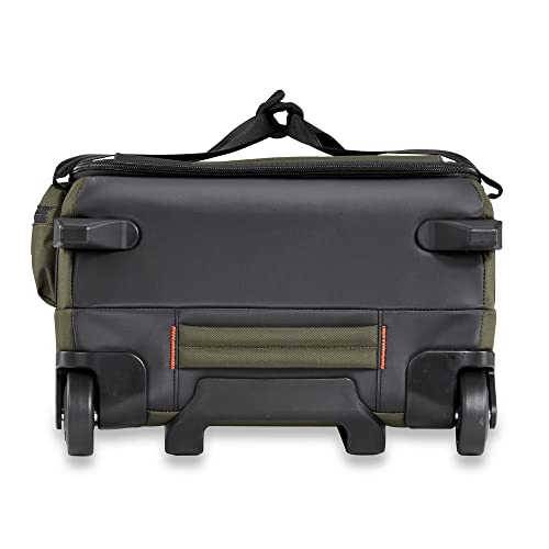 Briggs & Riley ZDX Upright Rolling Duffel Bag, Hunter, Carry-On - Briggs & Riley ZDX Upright Rolling Duffel Bag, Hunter, Carry-On - Travelking