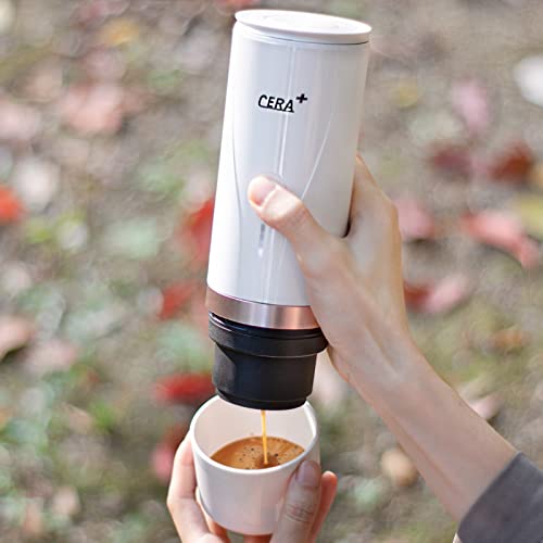 CERA+ Portable Electric Coffee Maker, Espresso Machine 20 Bar - CERA+ Portable Electric Coffee Maker, Espresso Machine 20 Bar - Travelking