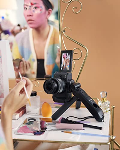 Canon EOS M50 Mark II Content Creator Kit, Mirrorless 4K Vlogging Camera Kit Includes EF-M 15-45mm Lens, Tripod Grip, Stereo Microphone - Canon EOS M50 Mark II Content Creator Kit, Mirrorless 4K Vlogging Camera Kit Includes EF-M 15-45mm Lens, Tripod Grip, Stereo Microphone - Travelking