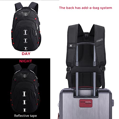 Swissdigital Pixel Travel Laptop Backpack-Laptops Backpack - Swissdigital Pixel Travel Laptop Backpack-Laptops Backpack - Travelking