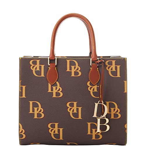 Dooney & Bourke Handbag, Monogram Janine Satchel - Brown Tmoro - Dooney & Bourke Handbag, Monogram Janine Satchel - Brown Tmoro - Travelking