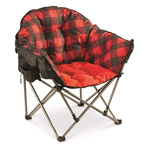 Guide Gear Club Camping Chair, Oversized, Portable, Folding with Padded Seats - Guide Gear Club Camping Chair, Oversized, Portable, Folding with Padded Seats - Travelking