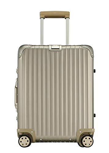 Rimowa Suitcase Tokyo Special Order Premium 35L Champagne Gold 2 wheels  Used F/S