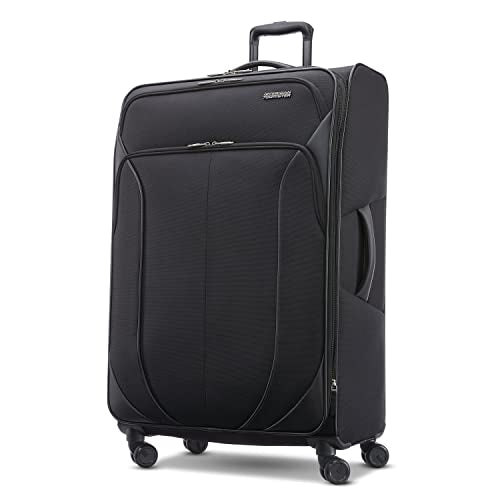 AMERICAN TOURISTER 4 KIX 2.0 Expandable Softside Luggage, Black - AMERICAN TOURISTER 4 KIX 2.0 Expandable Softside Luggage, Black - Travelking