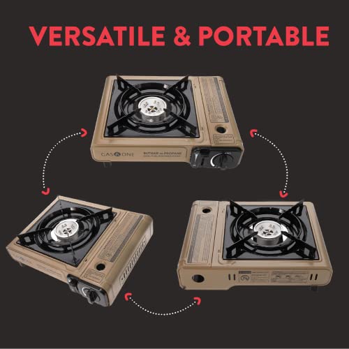 Gas One GS-3400P Propane or Butane Stove Dual Fuel Stove - Gas One GS-3400P Propane or Butane Stove Dual Fuel Stove - Travelking