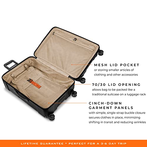 Briggs & Riley Torq Hardside Luggage, Stealth, Checked-Large 30"