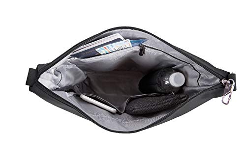 Travelon: Anti-Theft Metro Crossbody Bag - Black - Travelon: Anti-Theft Metro Crossbody Bag - Black - Travelking