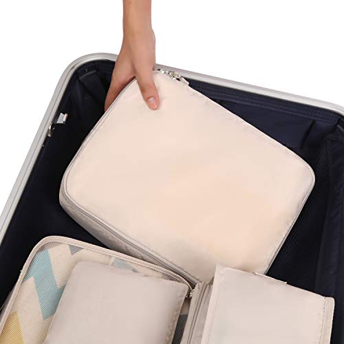 BAGAIL 8 Set Packing Cubes, Lightweight Travel Luggage Organizers - BAGAIL 8 Set Packing Cubes, Lightweight Travel Luggage Organizers - Travelking