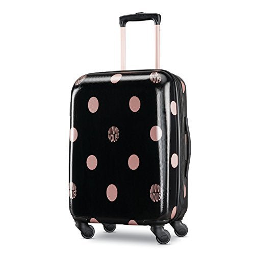 American Tourister Disney Hardside Luggage, Minnie Lux Dots, Carry-On 21"