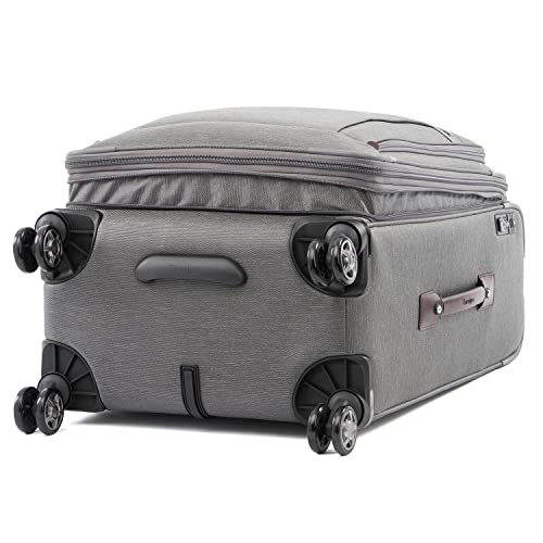 Travelpro Platinum Elite Softside Expandable Luggage, 8 Wheel - Travelpro Platinum Elite Softside Expandable Luggage, 8 Wheel - Travelking