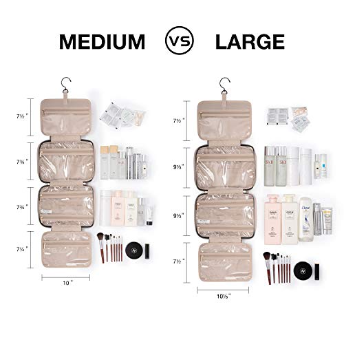 BAGSMART Large Toiletry Bag Travel Bag with Hanging Hook - BAGSMART Large Toiletry Bag Travel Bag with Hanging Hook - Travelking