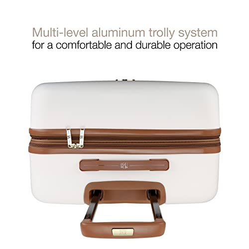 Badgley Mischka Grace 3 Piece Expandable Retro Luggage Set - Badgley Mischka Grace 3 Piece Expandable Retro Luggage Set - Travelking