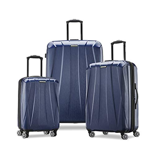 Samsonite Centric 2 Hardside Expandable Luggage, True Navy, 3-Piece - Samsonite Centric 2 Hardside Expandable Luggage, True Navy, 3-Piece - Travelking