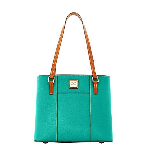 Dooney & Bourke Pebble Grain Leather Small Lexington Shopper Tote Purse Handbag (Spearmint) - Dooney & Bourke Pebble Grain Leather Small Lexington Shopper Tote Purse Handbag (Spearmint) - Travelking