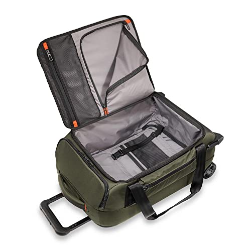 Briggs & Riley ZDX Upright Rolling Duffel Bag, Hunter, Carry-On - Briggs & Riley ZDX Upright Rolling Duffel Bag, Hunter, Carry-On - Travelking