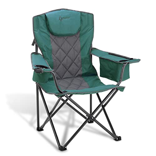 ARROWHEAD OUTDOOR Portable Folding Camping Quad Chair w/ 6-Can Cooler - ARROWHEAD OUTDOOR Portable Folding Camping Quad Chair w/ 6-Can Cooler - Travelking