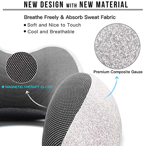 MLVOC Travel Pillow 100% Pure Memory Foam - MLVOC Travel Pillow 100% Pure Memory Foam - Travelking