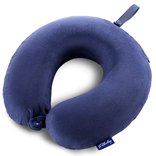 Fabuday Travel Pillow Memory Foam - Airplane Head Neck Support - Fabuday Travel Pillow Memory Foam - Airplane Head Neck Support - Travelking